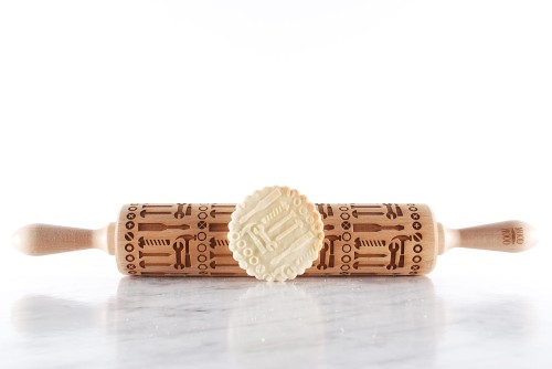 wooden rolling pin father’s day gift family baking
