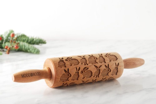 Mini wooden rolling pin from  Mood for Wood