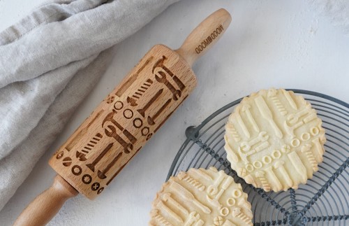 Mini wałek do ciasta w narzędzia