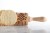 Beech rolling pin for gingerbread with Merry Christmas text Wesołych Świąt