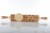 beech rolling pin for gingerbread with deep engraving