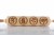 floral medallion rolling pin name day gift