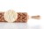engraved wooden rolling pin Airplanes with deep engraving