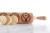 Engraved wooden rolling pin Medallions for Christmas cookies