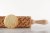 engraved beech wood rolling pin dachshund motif