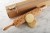 Decorative rolling pin for cookies - dogs theme