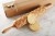 Engraved rolling pin with dogs Collie Rough