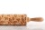 engraved wooden rolling pin ginkgo beech motif Mood for Wood