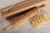 decorative folk style rolling pin
