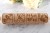 bird motif gingerbread cookies rolling pin