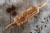 Mini laser engraved rolling pin with halloween pattern