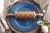 Mini rolling pin with geometric flowers