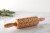 Mini laser engraved rolling pin with horses