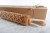 beech patterned rolling pin deep engraving pug