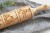 Wooden laser engraved rolling pin with koala bear