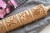 festive christmas cookies rolling pin