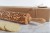 deep engraved beechwood rolling pin birds leaves