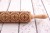 engraved wooden rolling pin arabesque