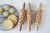 Set of three mini rolling pins for cookies - monstera from Mood for Wood