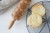 Mini rolling pin with geometric stars design