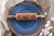 Mini rolling pin with coffee beans designs