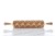 Decorative engraved rolling pin for cookies