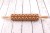 beech rolling pin for embossed cookies rooster motif Mood for Wood