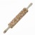decorative rolling pin for gingerbread baubles