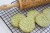 ozdobny wałek do kruchych ciastek zielone ciasteczka matcha