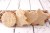 Decorative gingerbread rolling pin with owl – forest animals