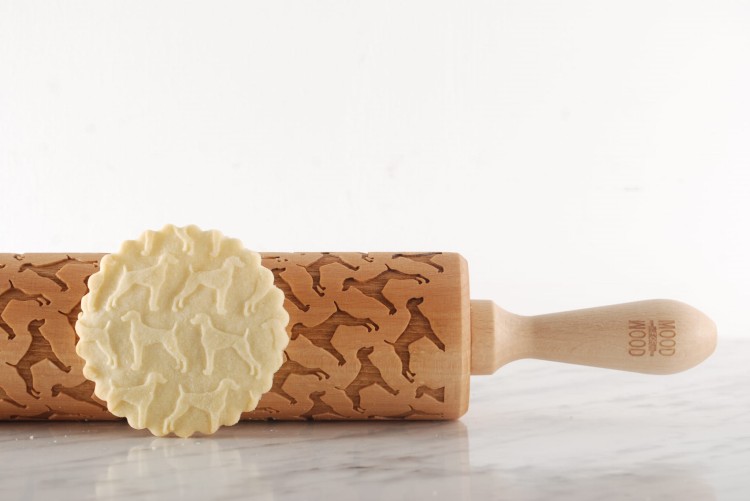 Wałek do ciasta w psy - od Mood for Wood