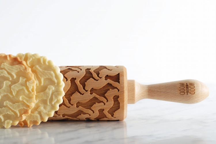 Wałek do ciastek w psy - od Mood for Wood