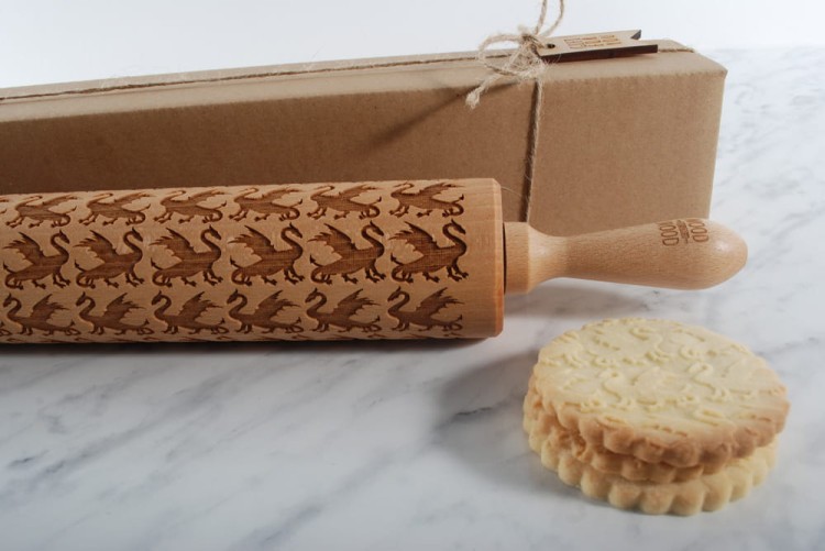 Holiday dragon cookies – Christmas gift idea