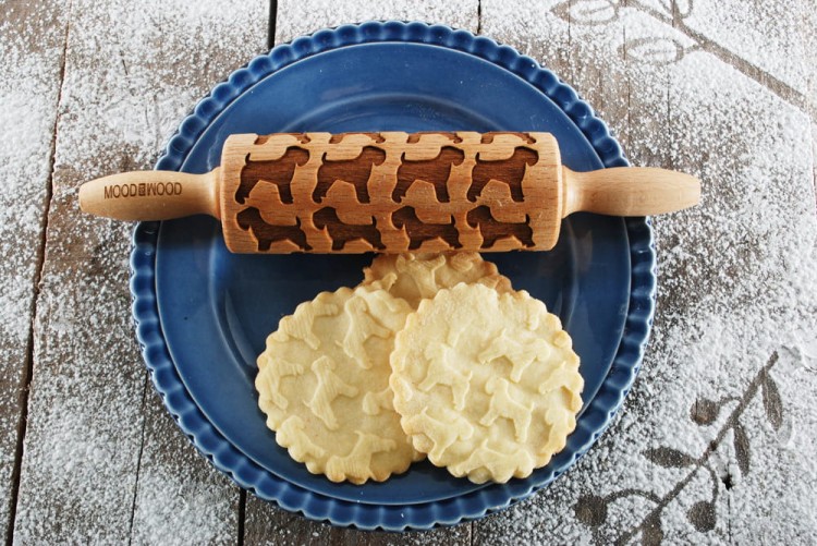 Mini wałek do ciastek w psy Weaten Terrier