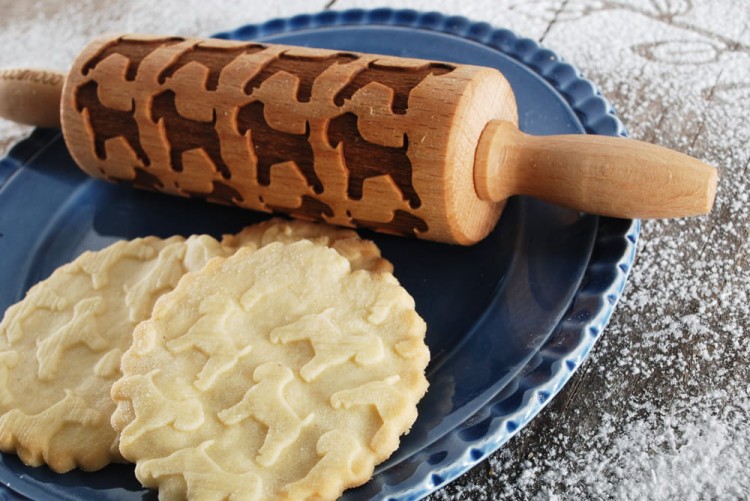 Mini rolling pin for cookies- - Weaten Terrier
