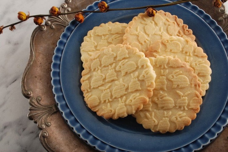 Funny rabuts shortbread cookies