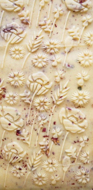 meadow motif for fondant and clay