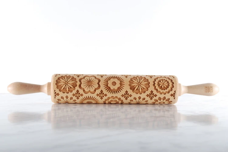 Easter baking mandala rolling pin