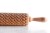 Engraved wooden rolling pin Vegan with deep engraving Mood for Wood