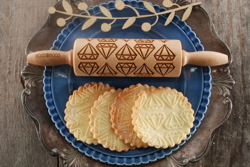 Mini rolling pin for cookies