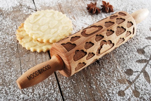 Mini engraved rolling pin