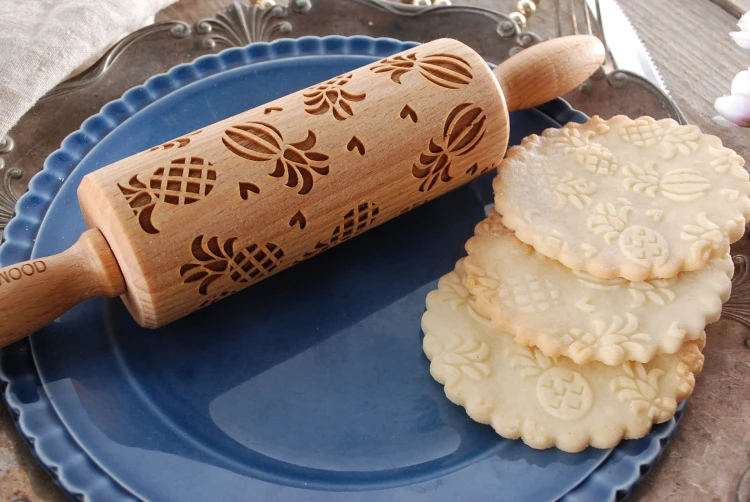 Mini wałek do ciastek w ananasy