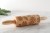 Mini wooden rolling pin with autumn leaves