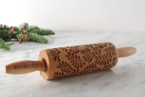 Mini rolling pin for cookies