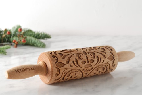 Mini wooden rolling pin for cookies - from Mood for Wood