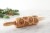Mini engraved rolling pin for cookies, muffin design