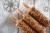 Set of 3 mini wooden rolling pins for boys