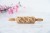 Mini wooden rolling pin for embossing on pastries