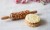 Mini embossing rolling pin with vintage flowers design
