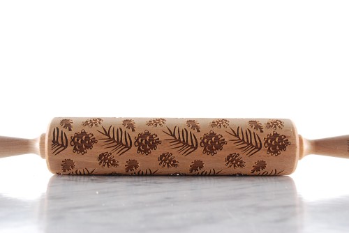 wooden rolling pin christmas baking Mood for Wood